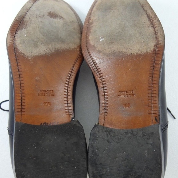 Bettaccini 10.5 D Black Leather Oxford Shoes main image 2